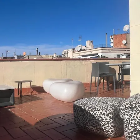 With Terrace Barselona