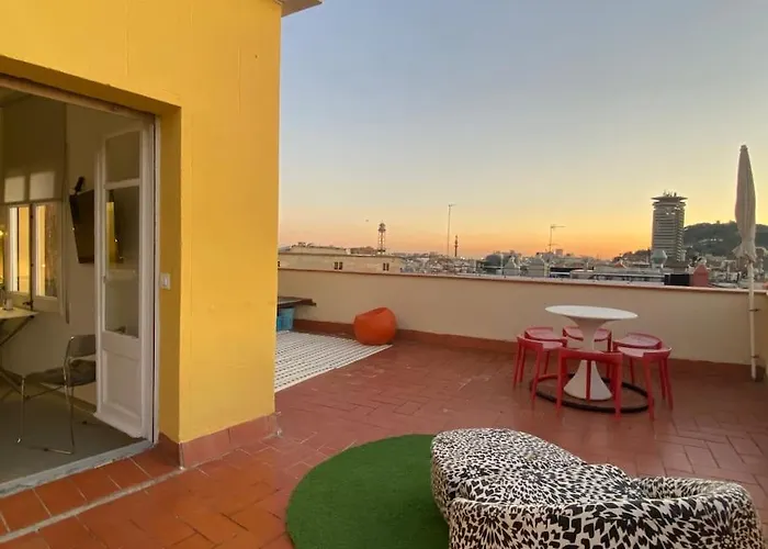 With Terrace Barcelona